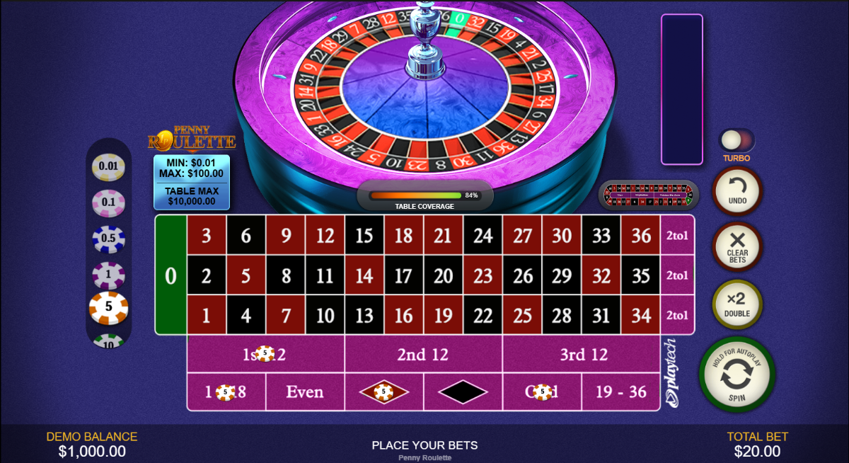 outside bets roulette